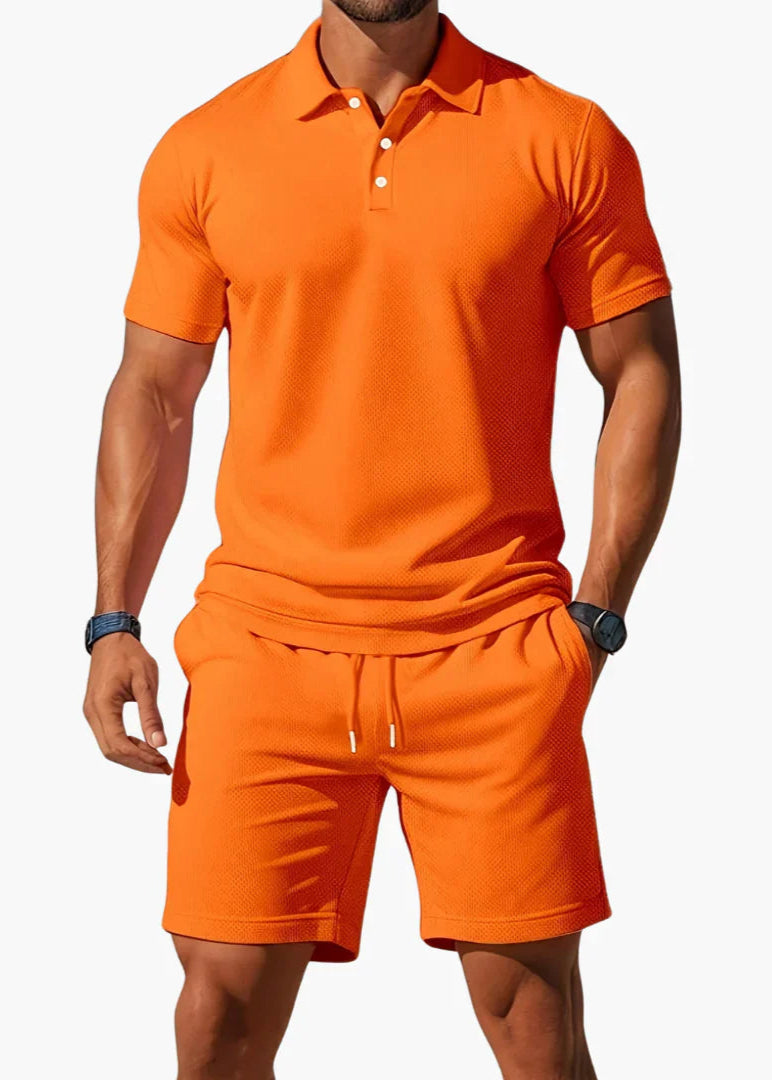 Brandon | 2-Piece Summer Polo Set