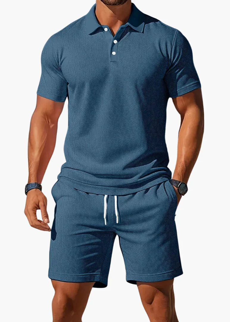 Brandon | 2-Piece Summer Polo Set