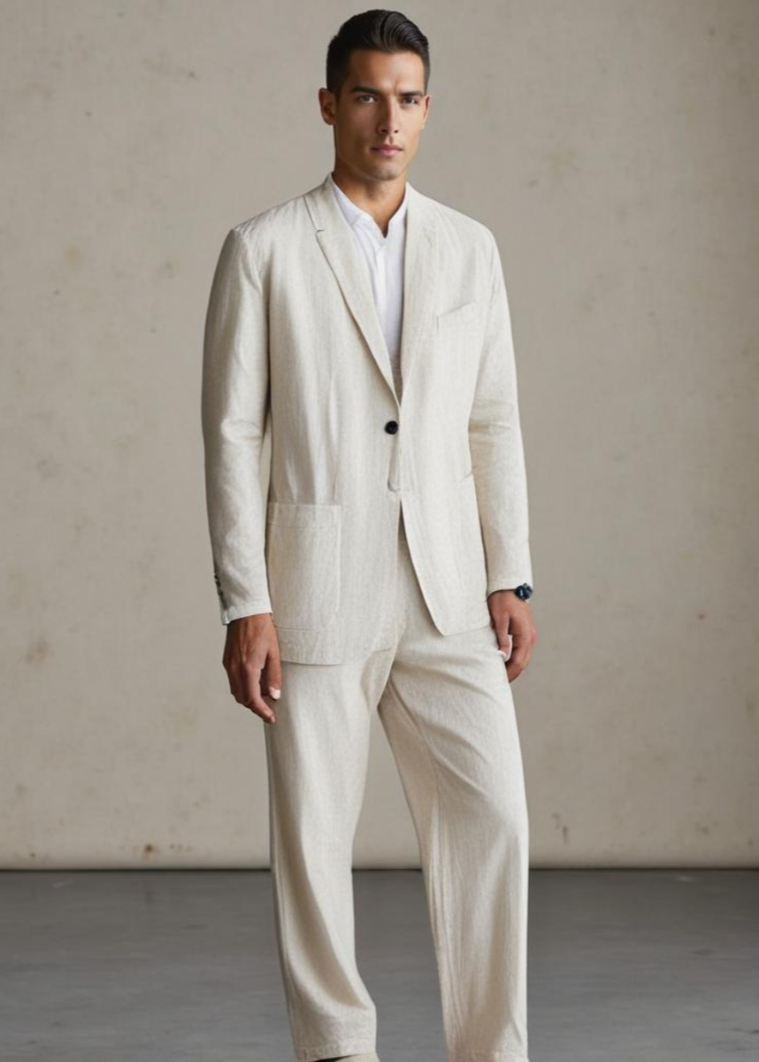 Callum | Elegant Linen Suit