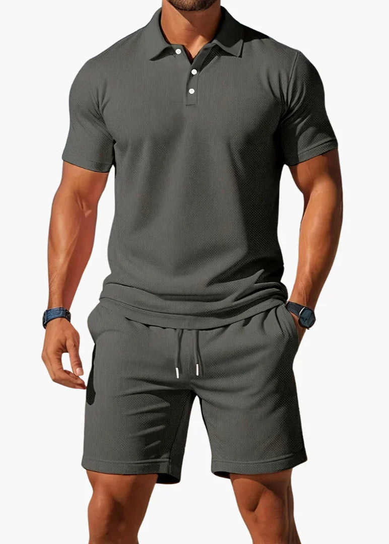 Brandon | 2-Piece Summer Polo Set