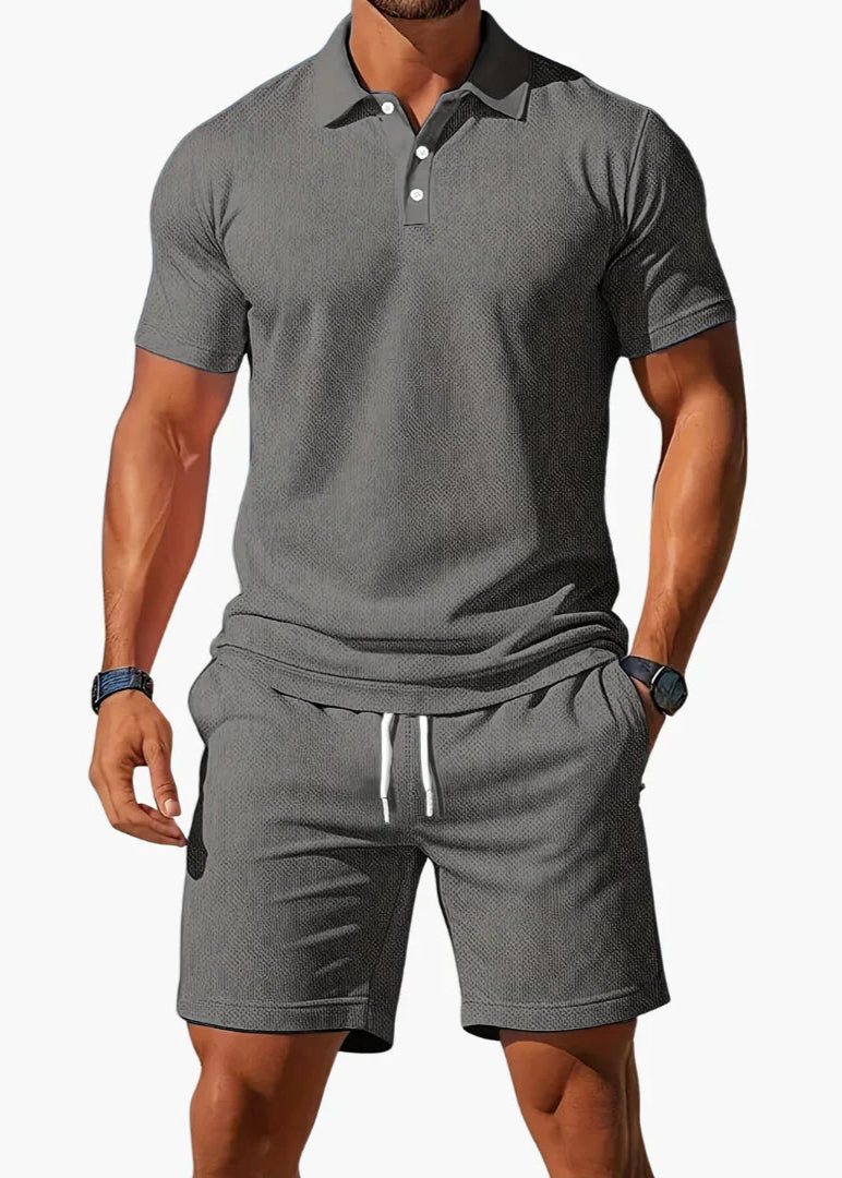 Brandon | 2-Piece Summer Polo Set