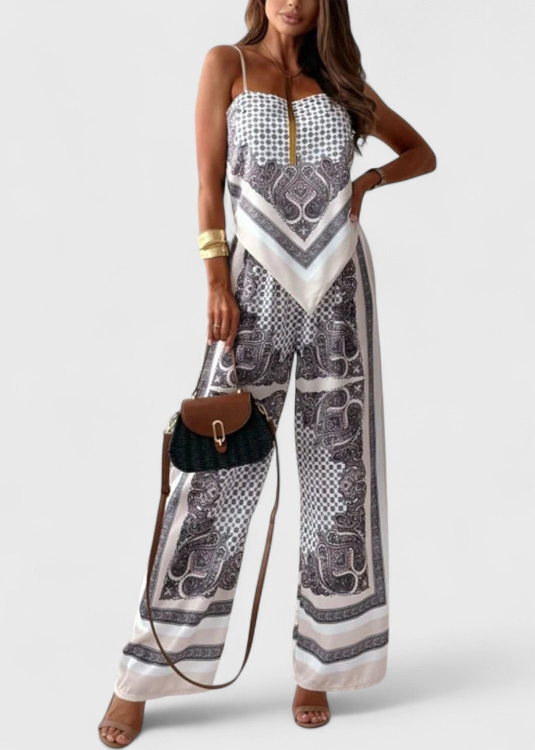 Mia Rose | Printed Two-Piece Set