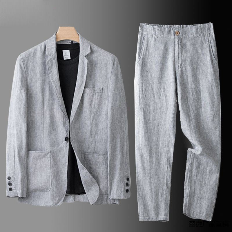 Callum | Elegant Linen Suit