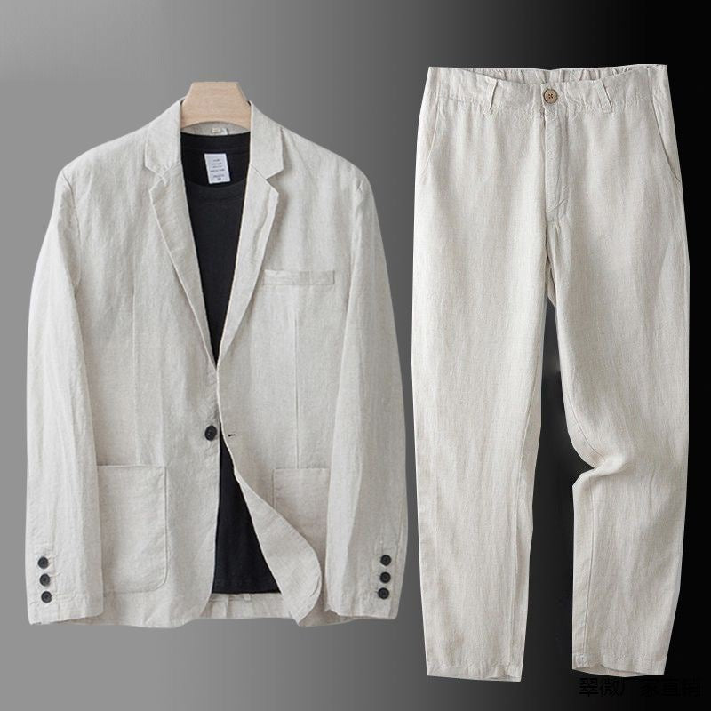 Callum | Elegant Linen Suit