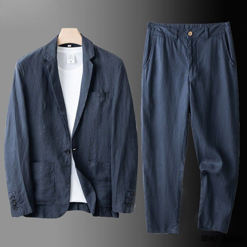 Callum | Elegant Linen Suit