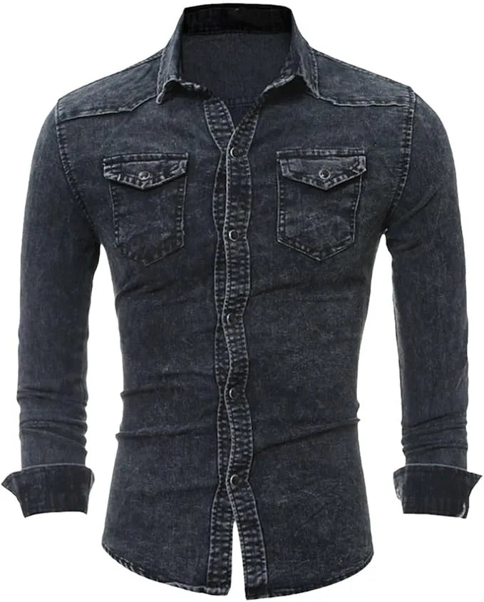 Riley | Modern Denim Shirt