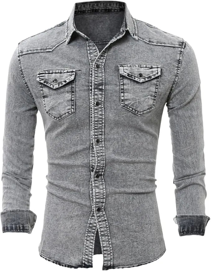Riley | Modern Denim Shirt