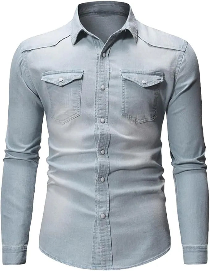Riley | Modern Denim Shirt