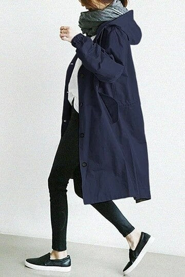 Sage | Water-repellent trench coat