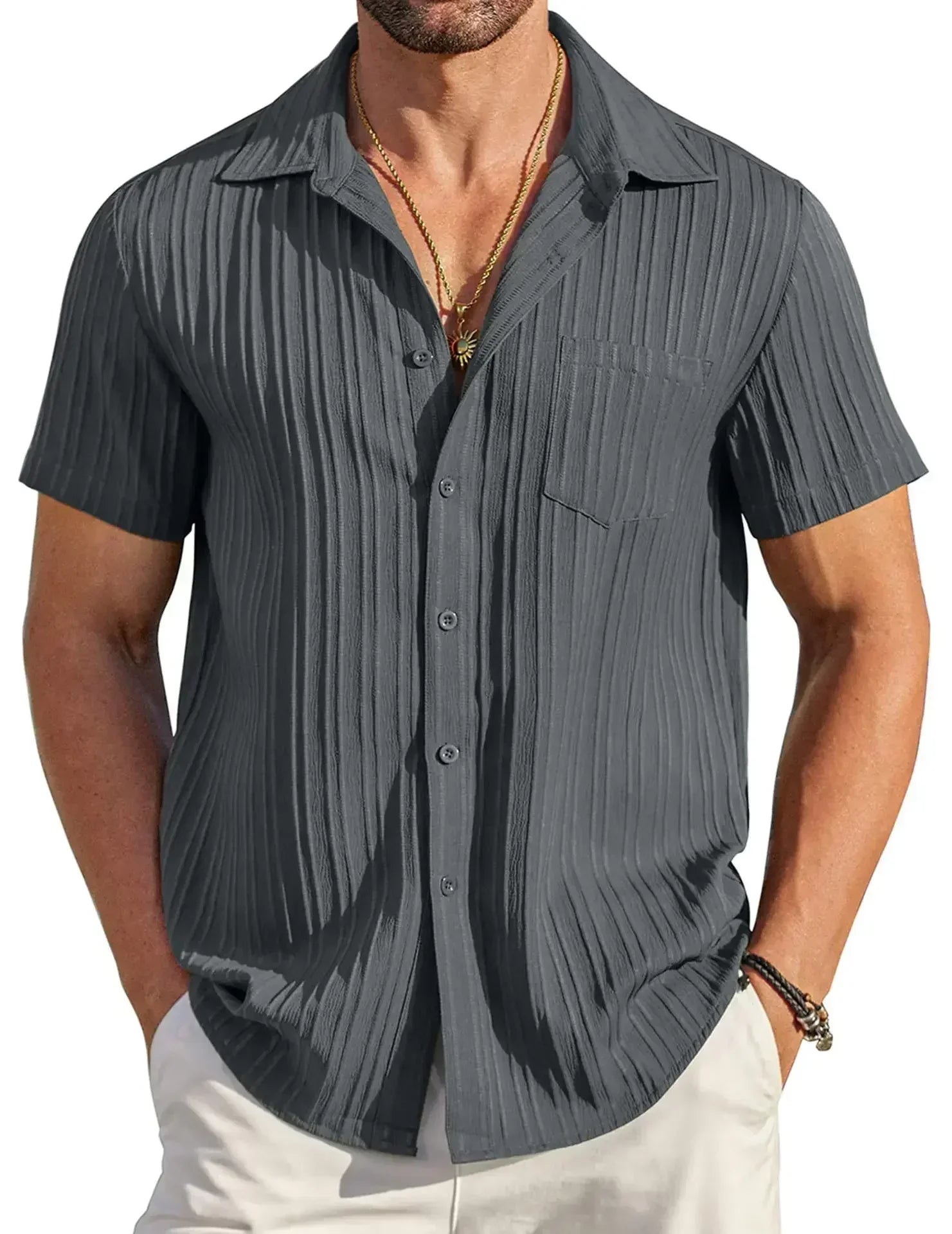 Reid | Clean-Cut Short Sleeve Shirt