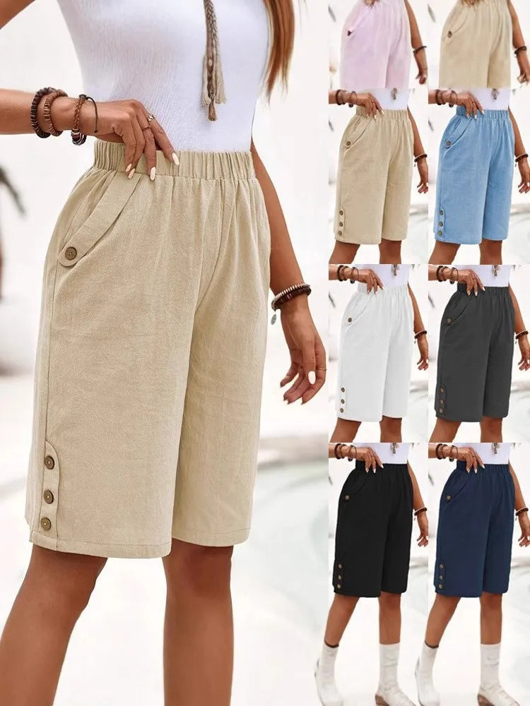 Abigail | Stylish & Comfortable Knee-Length Pants