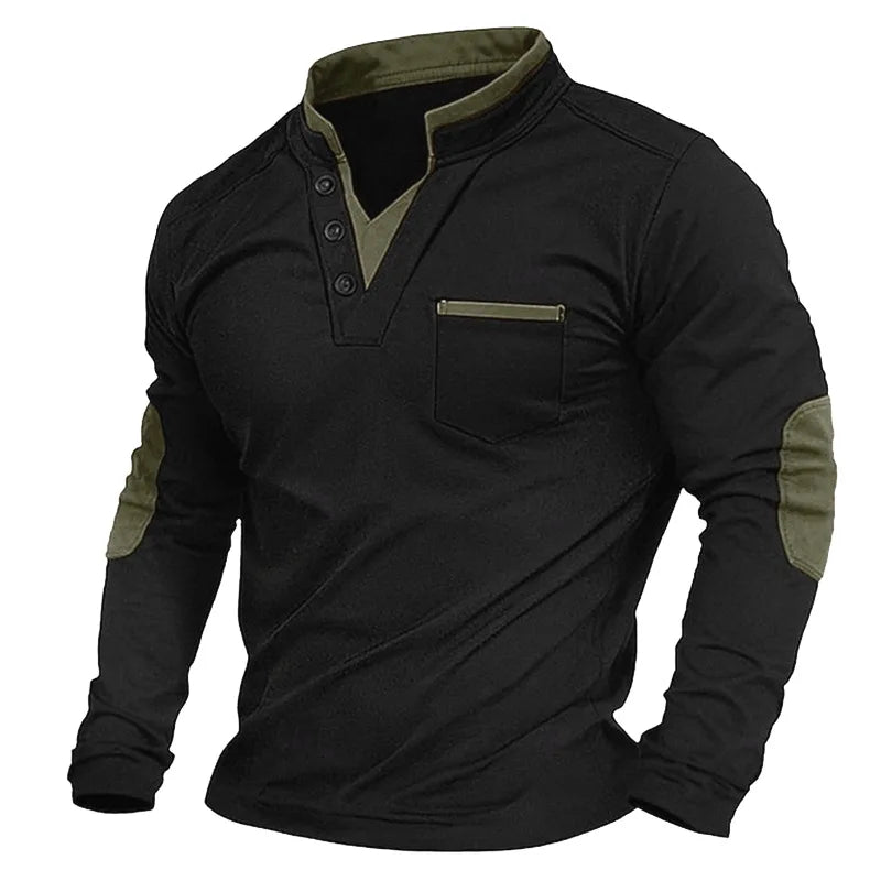 Benjamin | Casual V-Neck Men’s Sweatshirt