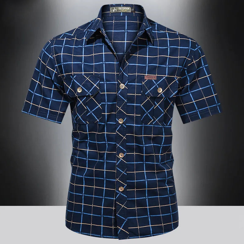 Declan | Checkered Shirt