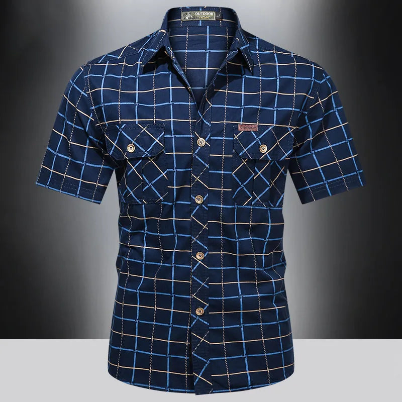 Declan | Checkered Shirt
