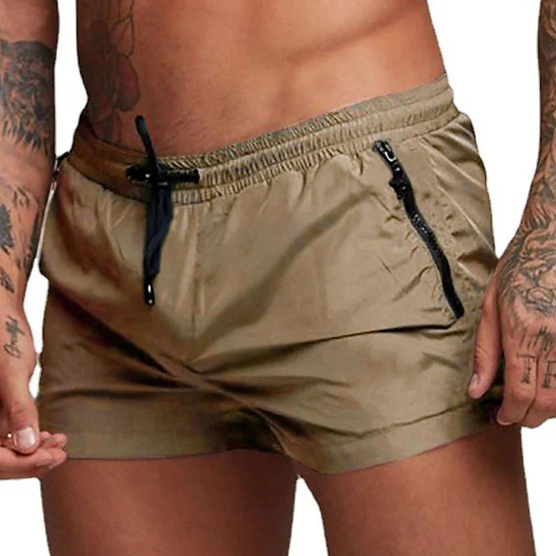 Matt | Zippered Swim Shorts