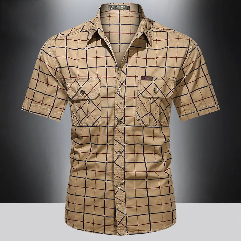 Declan | Checkered Shirt