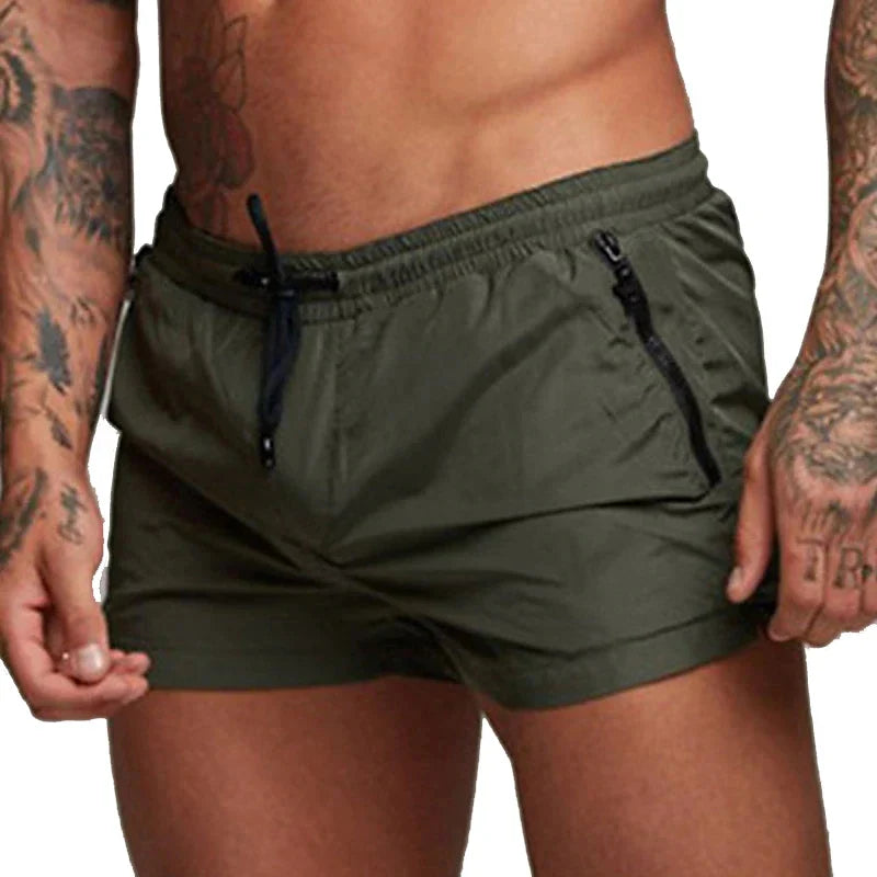 Matt | Zippered Swim Shorts