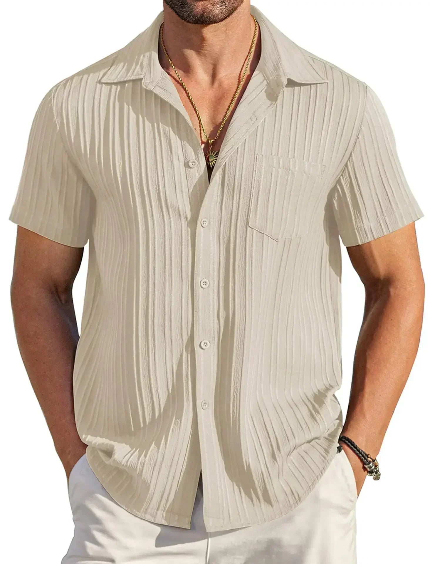 Reid | Clean-Cut Short Sleeve Shirt
