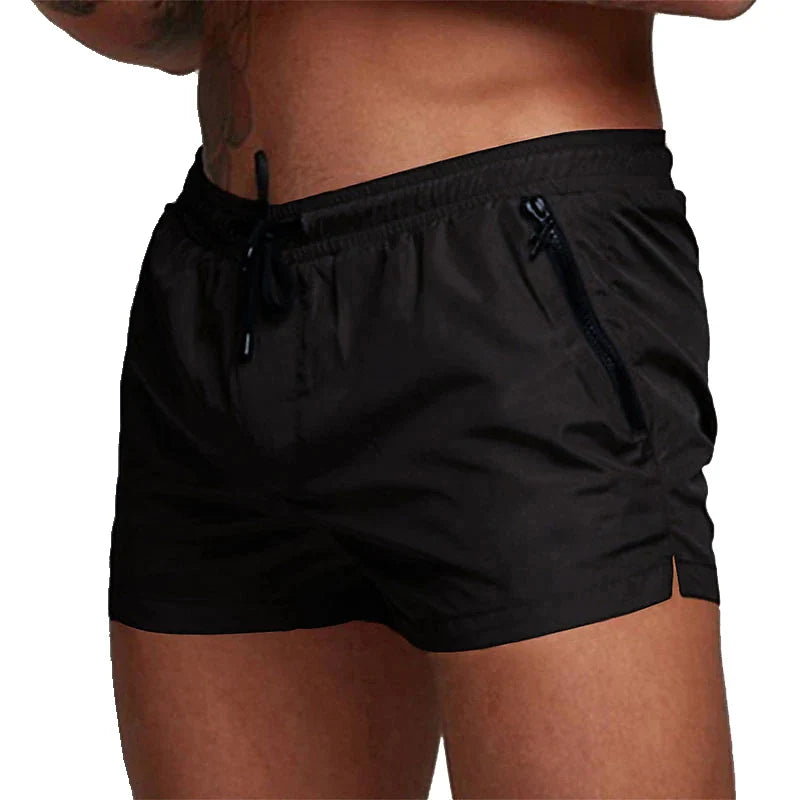 Matt | Zippered Swim Shorts