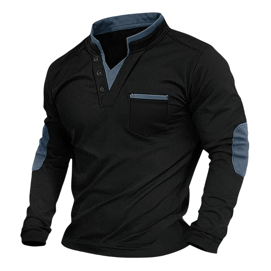 Benjamin | Casual V-Neck Men’s Sweatshirt
