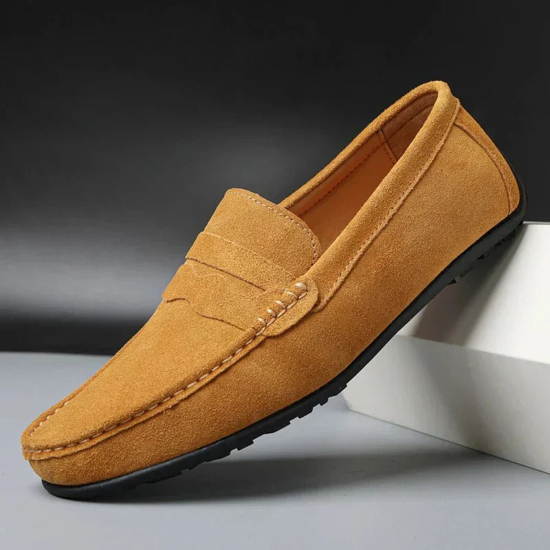 Everett | Retro Suede Men’s Loafers