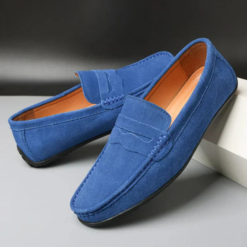 Everett | Retro Suede Men’s Loafers