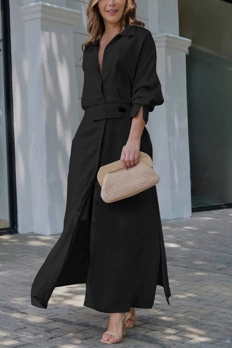 Josephine | V-Neck Maxi Dress