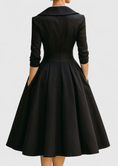 Maribel | Elegant Shimmer Midi Dress