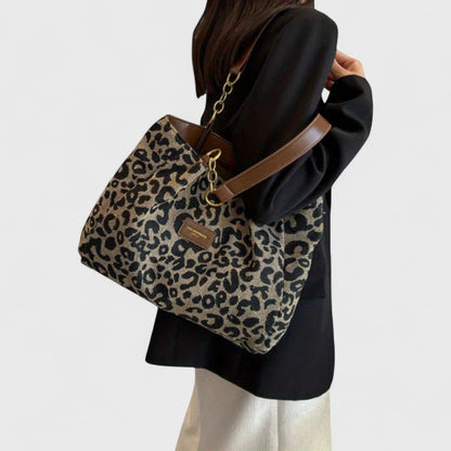 Leona | Stylish Leopard Print Shoulder Bag