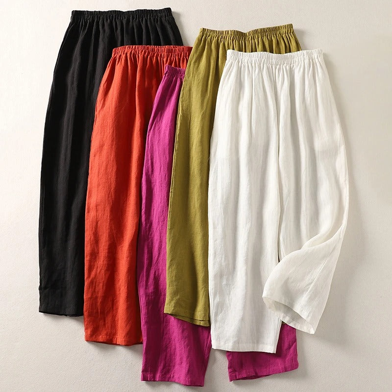 Savannah Linen Blend Pants