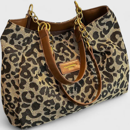 Leona | Stylish Leopard Print Shoulder Bag