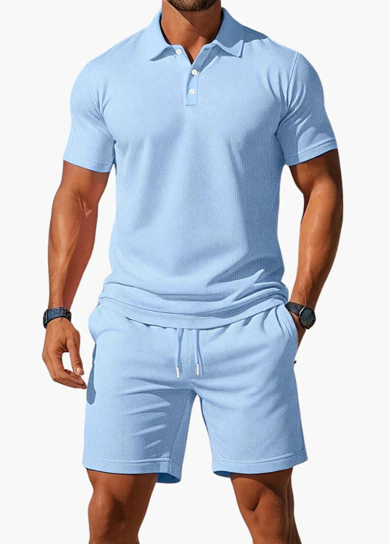 Brandon | 2-Piece Summer Polo Set