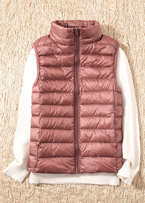 Serin | Lightweight Down Vest with Pleated Design