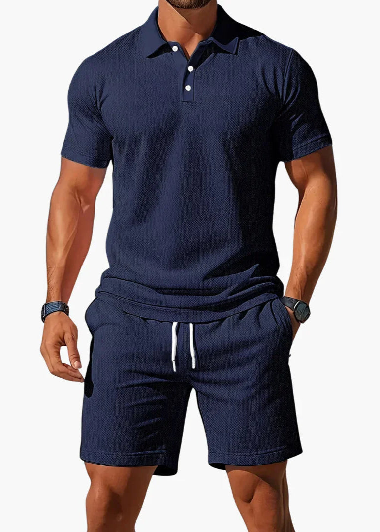 Brandon | 2-Piece Summer Polo Set