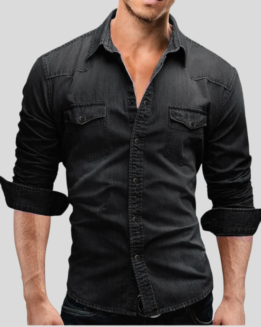 Riley | Modern Denim Shirt
