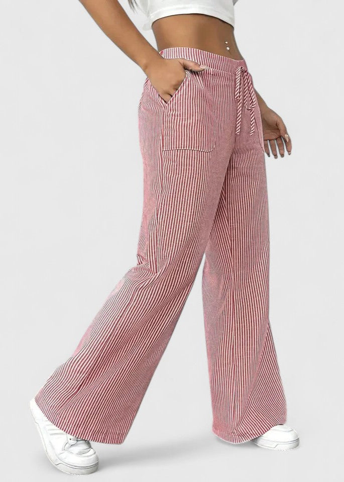 Madison | Comfortable Wide-Leg Pants with Elegant Details