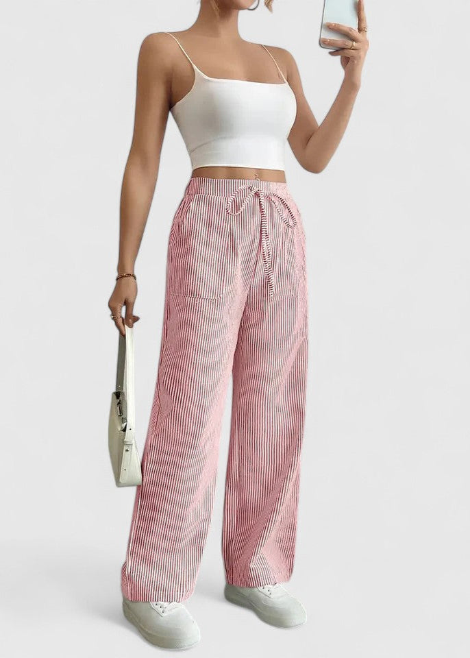 Madison | Comfortable Wide-Leg Pants with Elegant Details