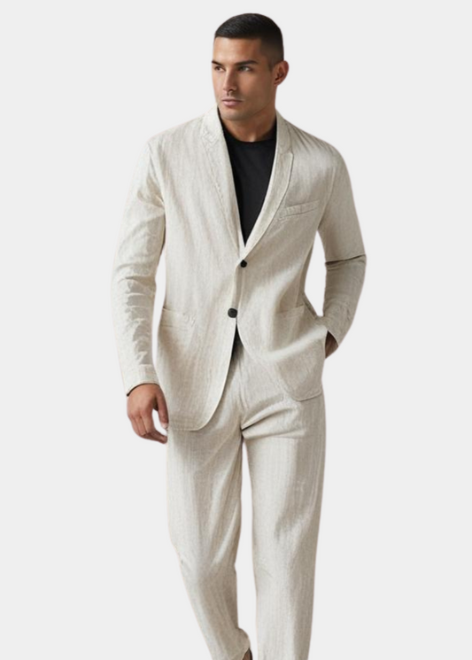 Callum | Elegant Linen Suit
