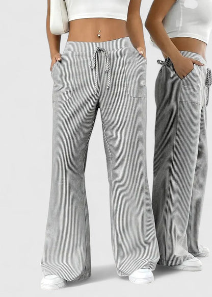 Madison | Comfortable Wide-Leg Pants with Elegant Details