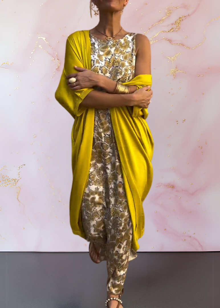 Amara | Elegant dress with cardigan