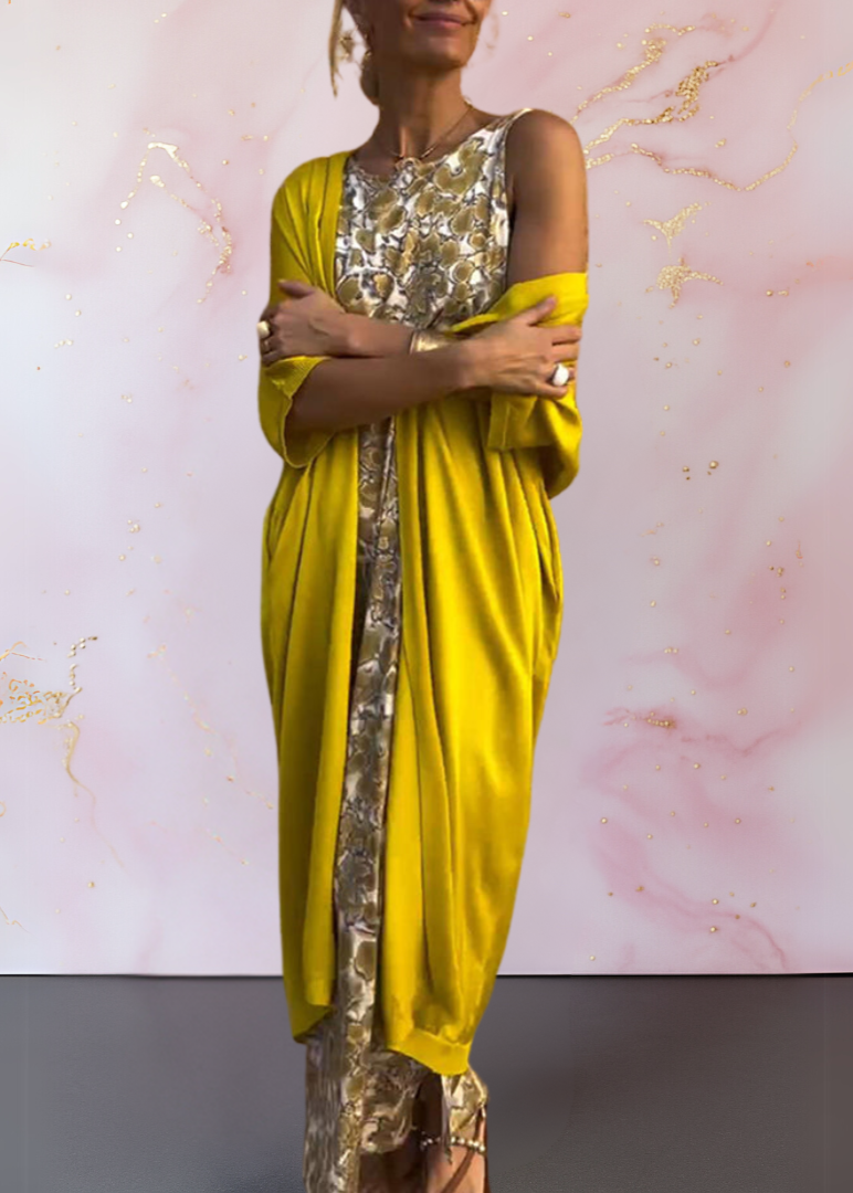 Amara | Elegant dress with cardigan