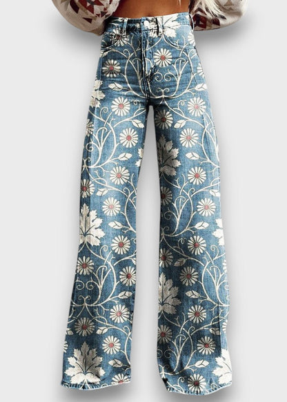 Blossom | Boho Floral Jeans