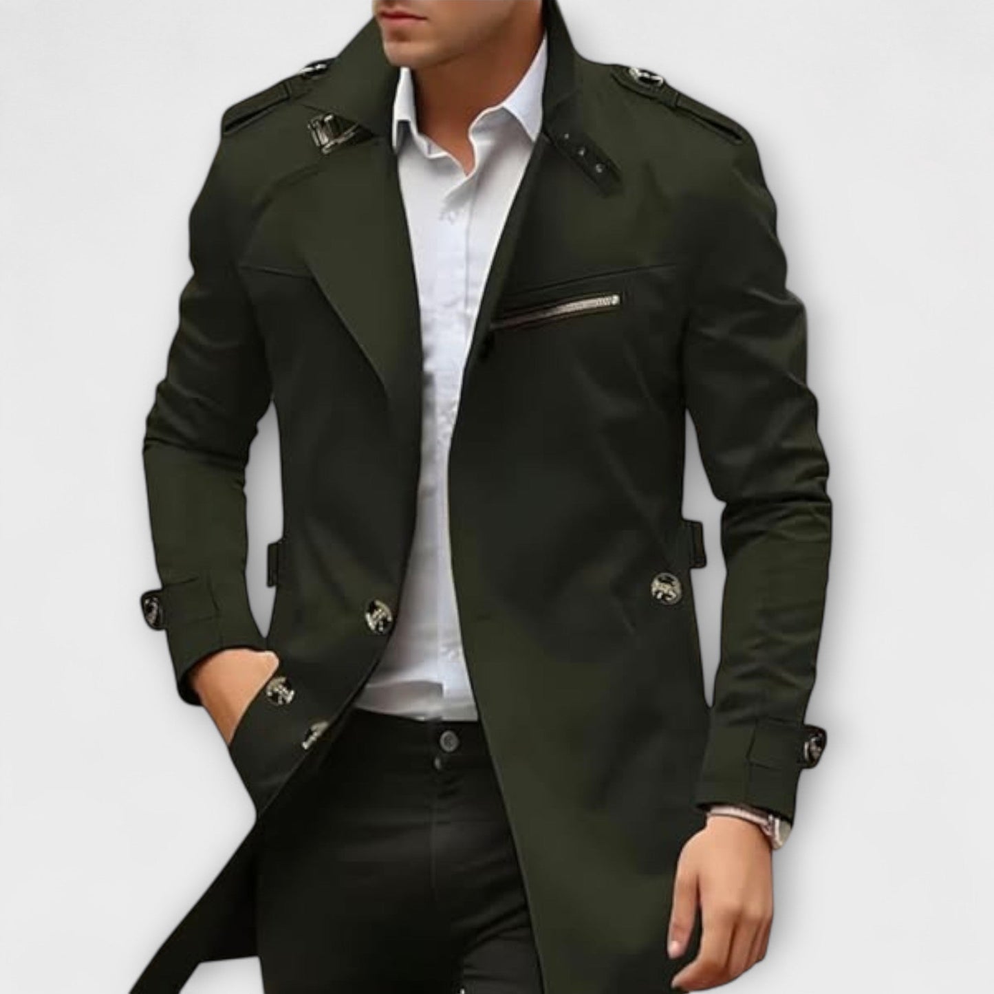 Harrison Classic | Timeless Men’s Trenchcoat