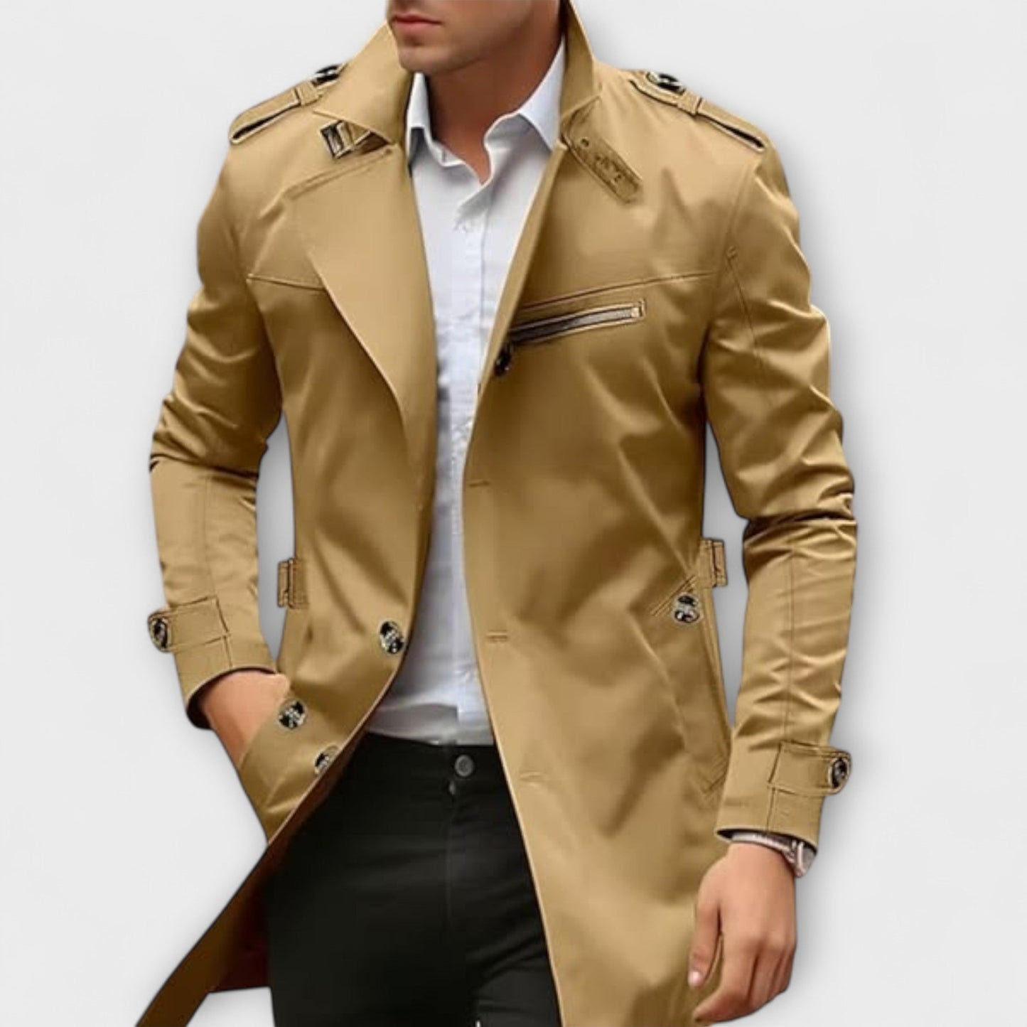 Harrison Classic | Timeless Men’s Trenchcoat