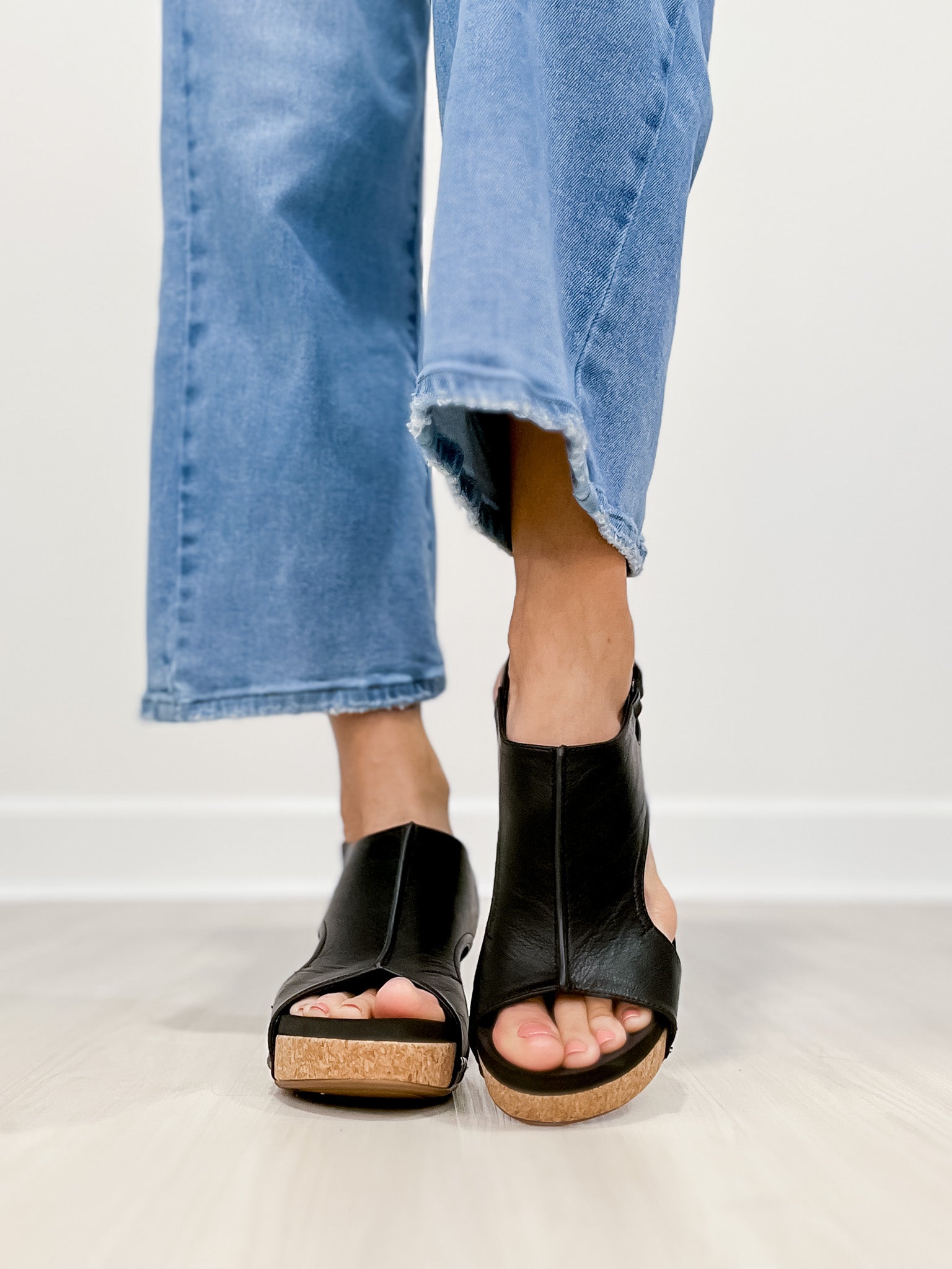 The Ava Wedge Sandal