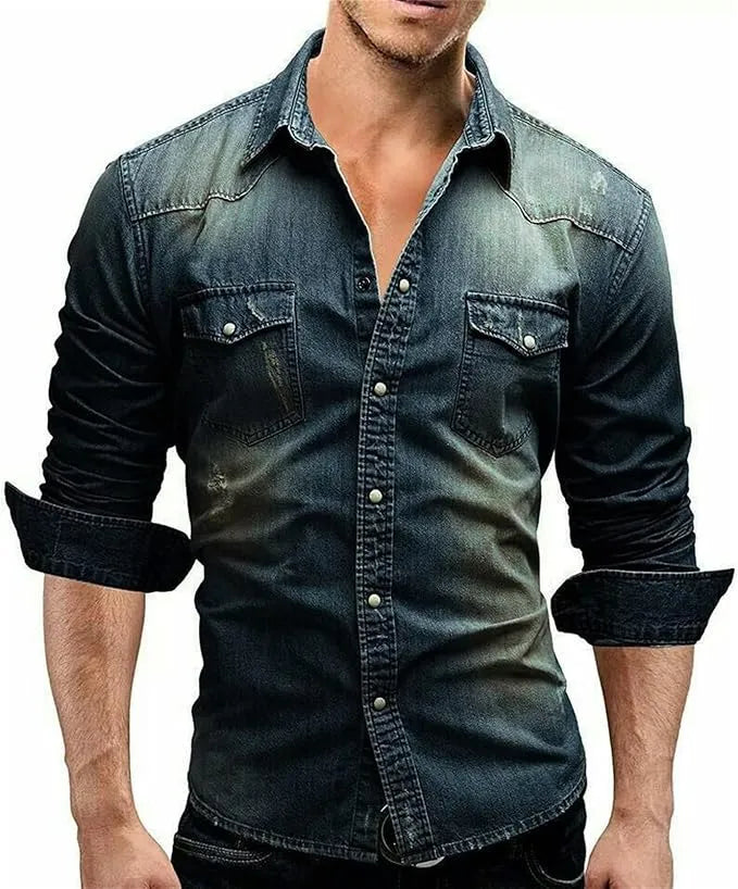 Riley | Modern Denim Shirt