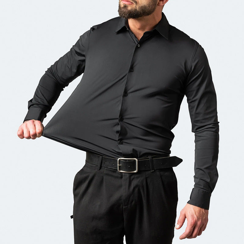 Jonah | Wrinkle-Free Stretch Shirt for Men