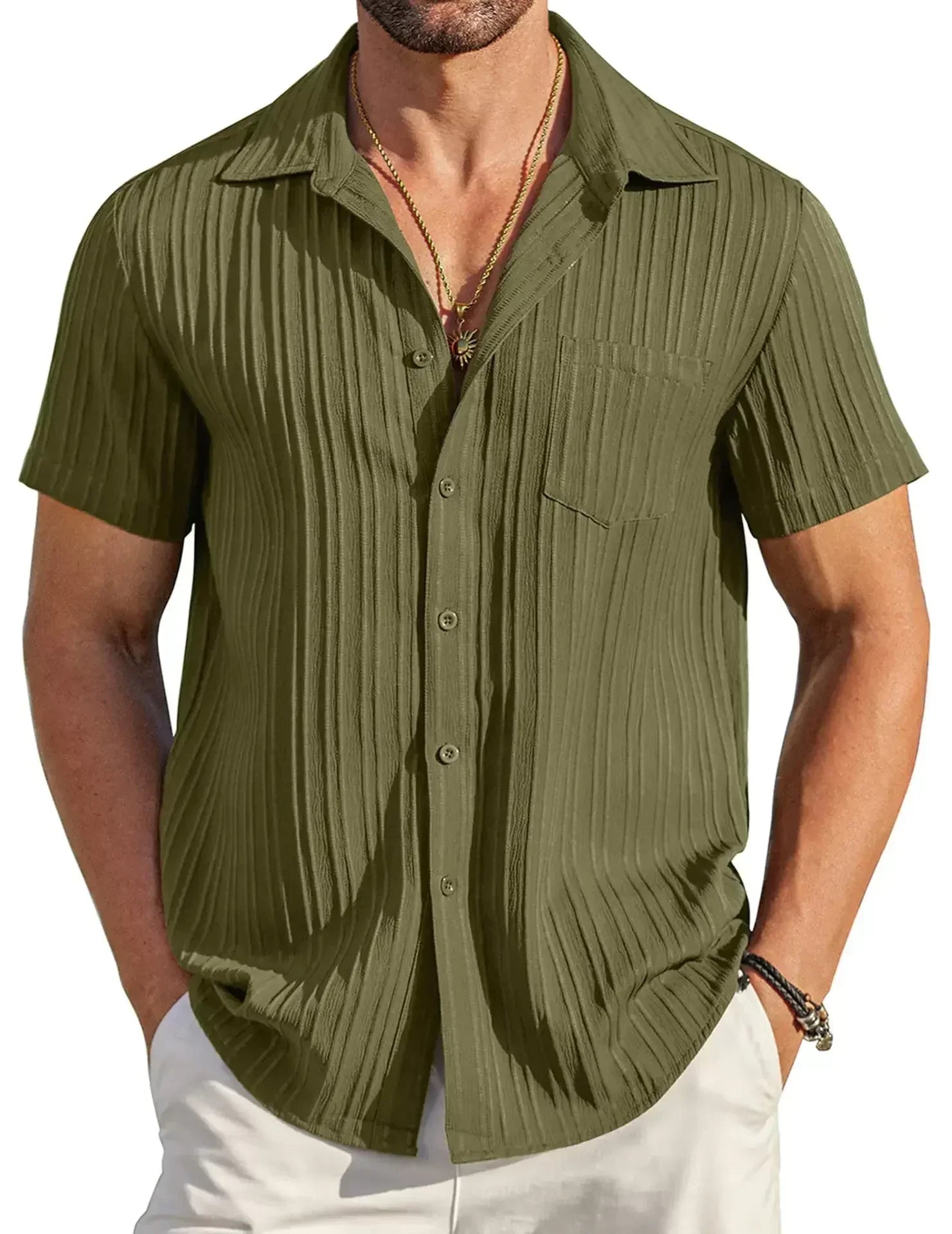 Reid | Clean-Cut Short Sleeve Shirt