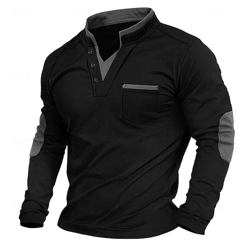 Benjamin | Casual V-Neck Men’s Sweatshirt