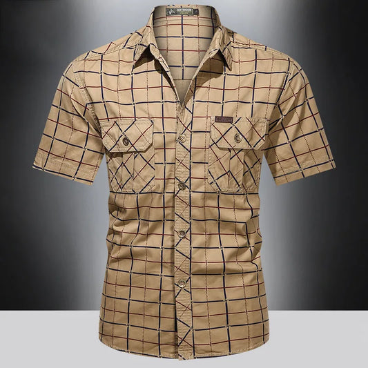 Declan | Checkered Shirt